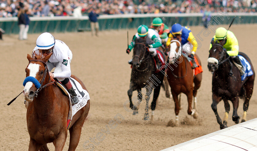 Improbable-0004 
 IMPROBABLE (Drayden Van Dyke) wins The Street Sense Stakes
Churchill Downs 2 Nov 2018 - Pic Steven Cargill / Racingfotos.com