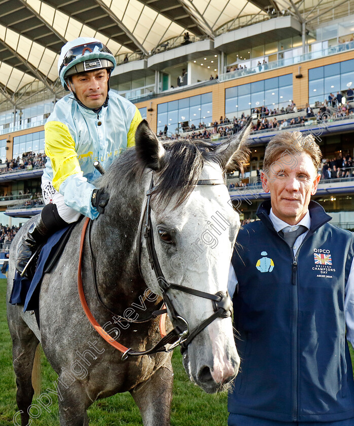 Charyn-0009 
 CHARYN (Silvestre de Sousa) winner of The Queen Elizabeth II Stakes
Ascot 19 Oct 2024 - Pic Steven Cargill / Racingfotos.com