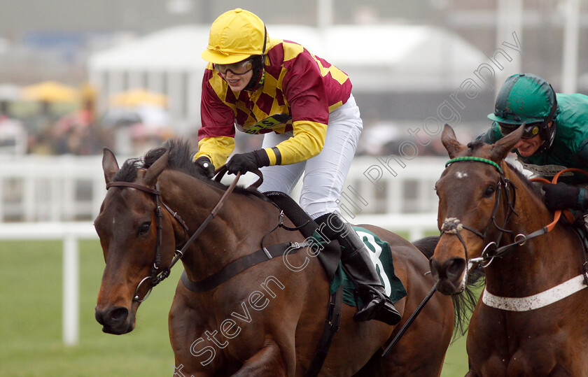 Siruh-Du-Lac-0007 
 SIRUH DU LAC (Lizzie Kelly) wins The Spectra Cyber Security Solutions Trophy Handicap Chase
Cheltenham 26 Jan 2019 - Pic Steven Cargill / Racingfotos.com