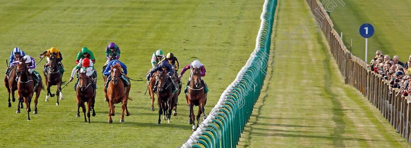 Laurens-0001 
 LAURENS (right, P J McDonald) beats SEPTEMBER (2nd right) and MAGIC LILY (3rd right) in The bet365 Fillies Mile Newmarket 13 Oct 2017 - Pic Steven Cargill / Racingfotos.com