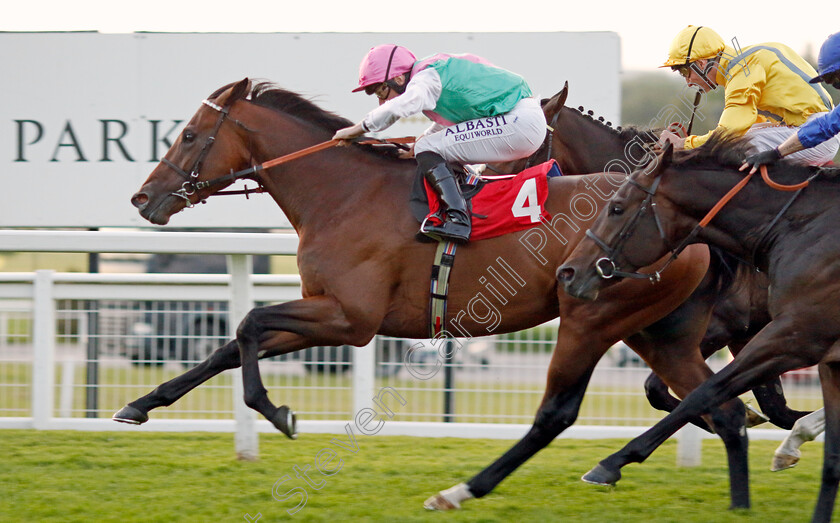 Greek-Order-0002 
 GREEK ORDER (Ryan Moore) wins The Get Your Racehorse Lotto Tickets Now Handicap
Sandown 25 May 2023 - Pic Steven Cargill / Racingfotos.com