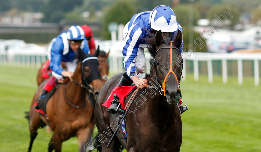 Good-Luck-Fox-0006 
 GOOD LUCK FOX (Ryan Moore) wins The Slug And Lettuce Christmas EBF Novice Stakes
Sandown 9 Aug 2018 - Pic Steven Cargill / Racingfotos.com