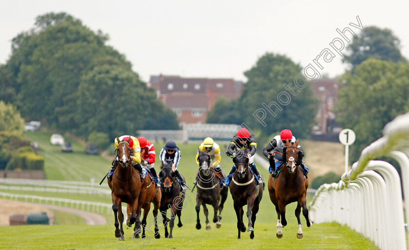 Merry-Secret-0001 
 MERRY SECRET (right, Oisin Murphy) beats MCGIVERN (left) in The Leicester Racecourse Ideal Civil Ceremony Venue Selling Stakes
Leicester 15 Jul 2021 - Pic Steven Cargill / Racingfotos.com