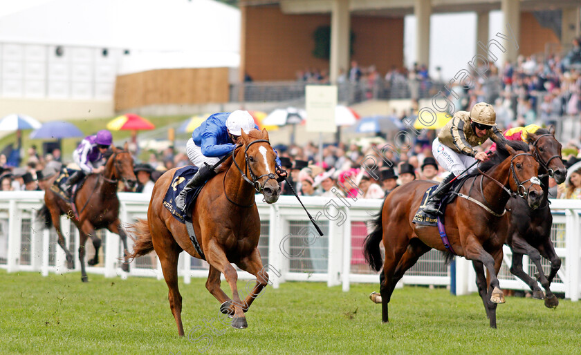 Creative-Force-0001 
 CREATIVE FORCE (James Doyle) beats RHYTHM MASTER (right) in The Jersey Stakes
Royal Ascot 19 Jun 2021 - Pic Steven Cargill / Racingfotos.com