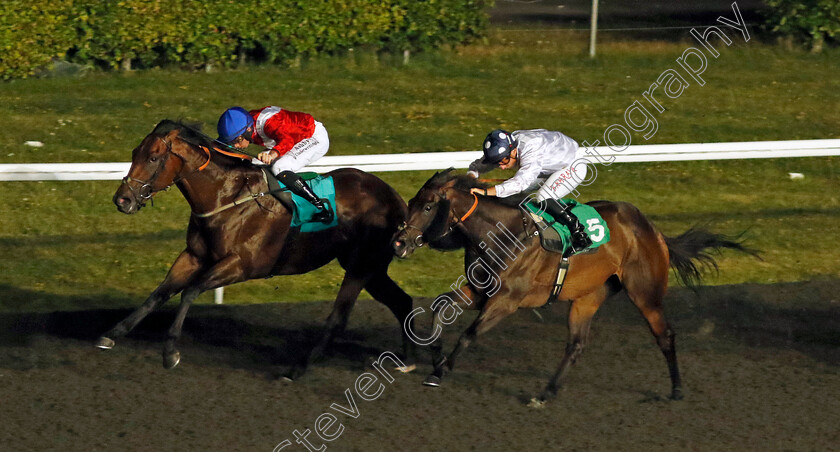 Nemov-0004 
 NEMOV (Rossa Ryan) beats WAR BRIDE (right) in The Unibet Handicap
Kempton 28 Aug 2024 - Pic Steven Cargill / Racingfotos.com