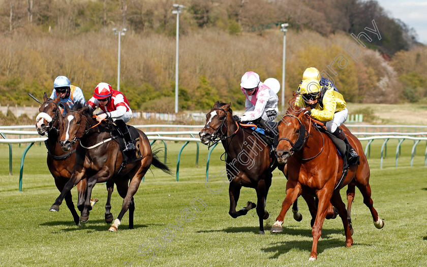 Batraan-0002 
 BATRAAN (right, Gavin Ashton) wins The Mansionbet Watch And Bet Handicap
Nottingham 7 Apr 2021 - Pic Steven Cargill / Racingfotos.com