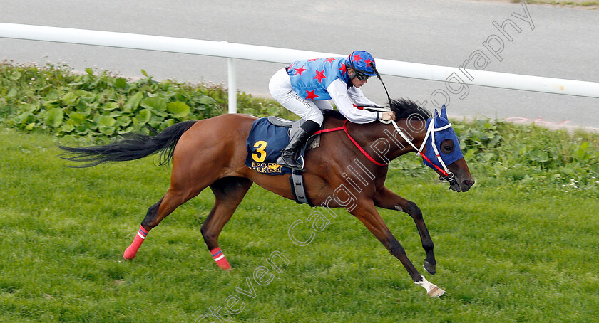 Double-East-0002 
 DOUBLE EAST (Fredrik Janetzky) wins handicap
Bro Park Sweden 5 Aug 2018 - Pic Steven Cargill / Racingfotos.com