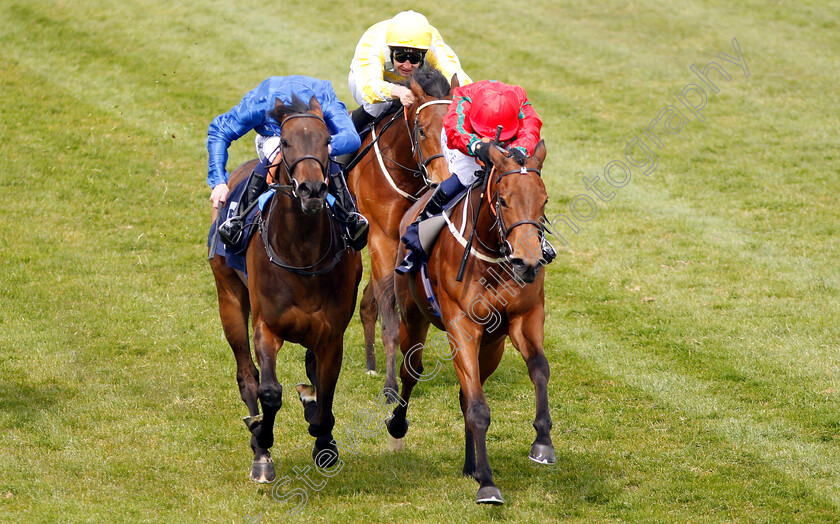 Companion-0006 
 COMPANION (right, Silvestre De Sousa) beats QUIET PLACE (left) in The EBF Stallions Maiden Fillies Stakes
Yarmouth 23 Apr 2019 - Pic Steven Cargill / Racingfotos.com