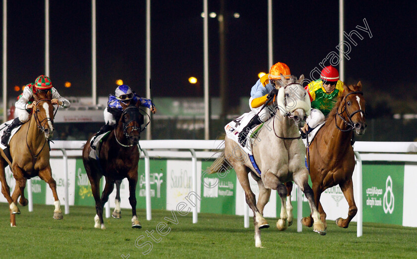 First-Class-0005 
 FIRST CLASS (R Thomas) wins The Al Mneefah Cup
King Abdulaziz Racecourse, Riyadh, Saudi Arabia 25 Feb 2022 - Pic Steven Cargill /Racingfotos.com