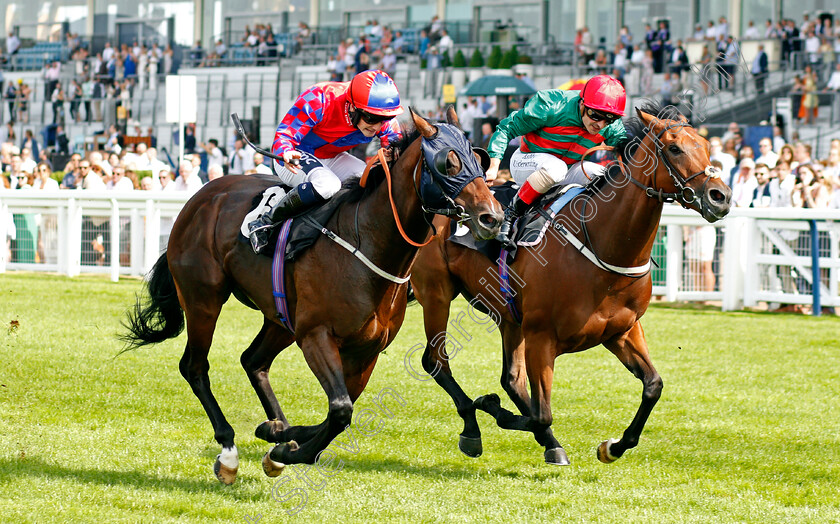 Mountain-Peak-0001 
 MOUNTAIN PEAK (right, Andrea Atzeni) beats BEDFORD FLYER (left) in The Rotary Club Of Ascot Handicap
Ascot 23 Jul 2021 - Pic Steven Cargill / Racingfotos.com