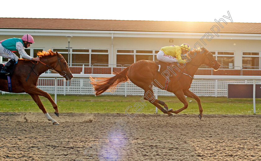 Sea-Empress-0006 
 SEA EMPRESS (Tom Marquand) wins The EBF Fillies Novice Stakes
Chelmsford 3 Jun 2021 - Pic Steven Cargill / Racingfotos.com