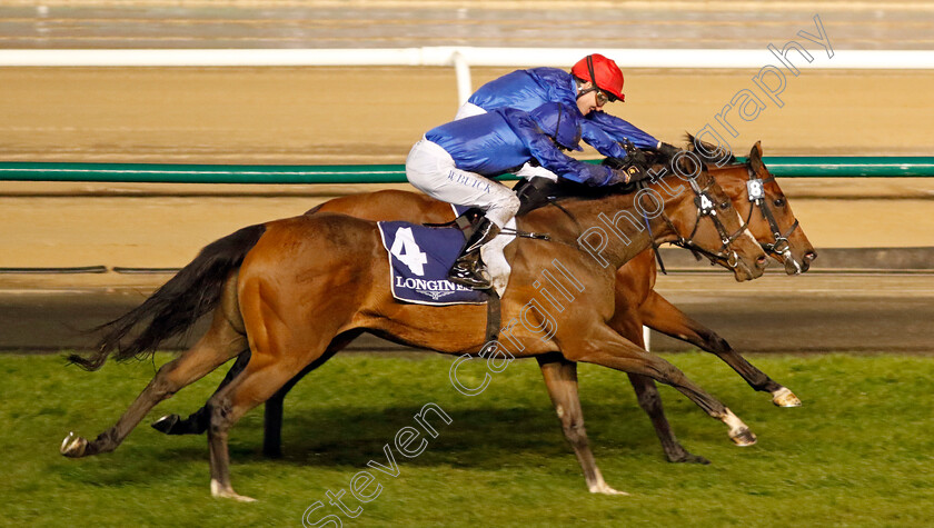 Mawj-0003 
 MAWJ (farside, Pat Cosgrave) beats DREAM OF LOVE (nearside) in The Jumeirah Fillies Classic
Meydan 27 Jan 2023 - Pic Steven Cargill / Racingfotos.com