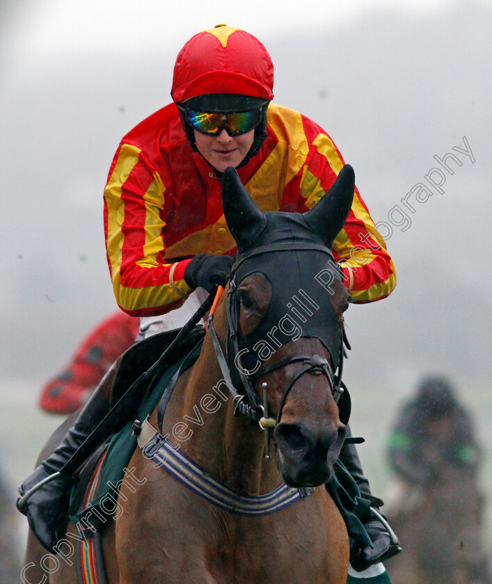 Coole-Cody-0008 
 COOLE CODY (Brendan Powell) wins The Martin & Co Jewellers Intermediate Handicap Hurdle Cheltenham 18 Nov 2017 - Pic Steven Cargill / Racingfotos.com