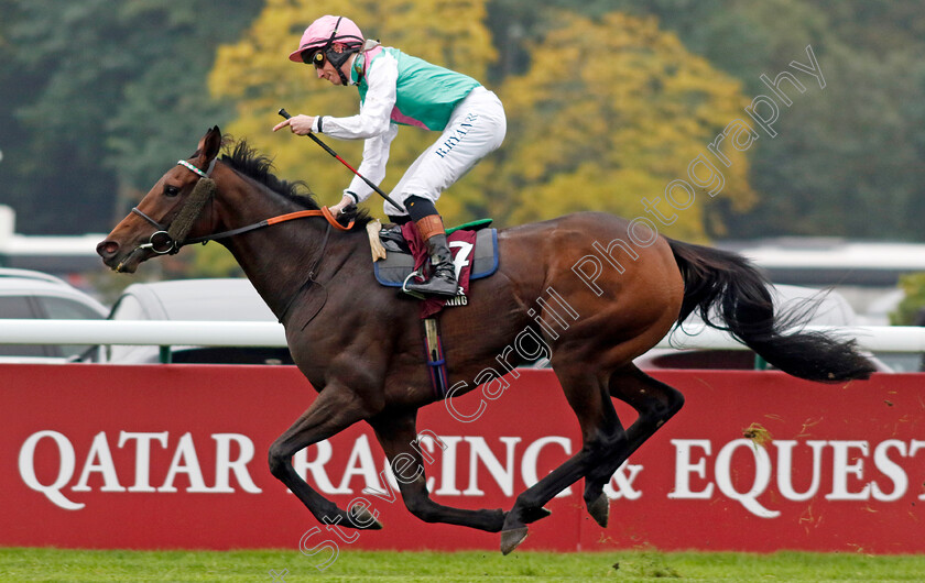 Bluestocking-0007 
 BLUESTOCKING (Rossa Ryan) wins The Qatar Prix de l'Arc de Triomphe
Longchamp 6 Oct 2024 - Pic Steven Cargill / Racingfotos.com