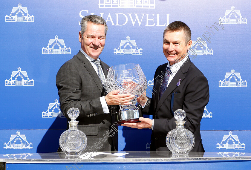 Beshaayir-0009 
 Presentation by Richard Hills to Philip Robinson for The Muhaarar British EBF Rosemary Stakes
Newmarket 28 Sep 2018 - Pic Steven Cargill / Racingfotos.com