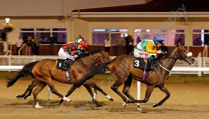 Kensington-Art-0002 
 KENSINGTON ART (Connor Murtagh) wins The Celebrate August's Hero Paul Burder Handicap
Chelmsford 4 Sep 2019 - Pic Steven Cargill / Racingfotos.com