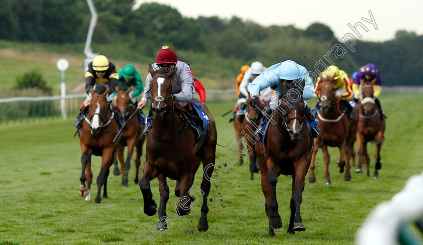 Al-Messila-0002 
 AL MESSILA (left, Pat Dobbs) beats POLYPHONY (right) in The Mansionbet Fillies Handicap
Nottingham 16 Jul 2019 - Pic Steven Cargill / Racingfotos.com