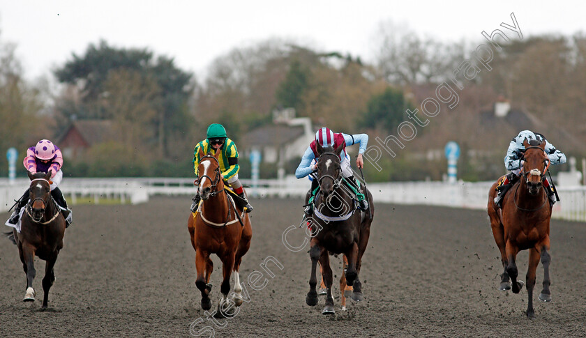 Nortonthorpe-Boy-0005 
 NORTONTHORPE BOY (2nd right, Luke Morris) beats THUNDER OF NIAGARA (2nd left) BROXI (left) and FANGORN (right) in The Play Ladbrokes 5-A-Side Handicap
Kempton 27 Mar 2021 - Pic Steven Cargill / Racingfotos.com