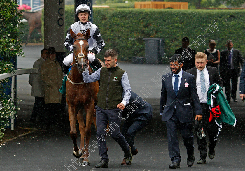 Zain-Claudette-0003 
 ZAIN CLAUDETTE (Ray Dawson) with Ismail Mohammed after The Princess Margaret Keeneland Stakes
Ascot 24 Jul 2021 - Pic Steven Cargill / Racingfotos.com