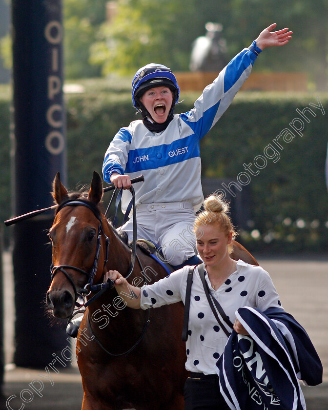 Spirited-Guest-0009 
 SPIRITED GUEST (Rosie Margarson) after The Longines Handicap
Ascot 24 Jul 2021 - Pic Steven Cargill / Racingfotos.com