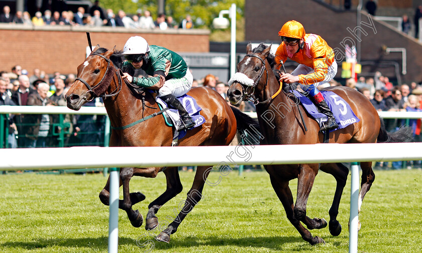 Frankenstella-0003 
 FRANKENSTELLA (Jason Hart) beats RAJINSKY (right) in The Download The Casumo App Today Handicap
Haydock 22 May 2021 - Pic Steven Cargill / Racingfotos.com