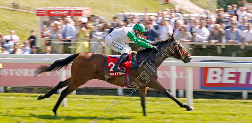 Cadillac-0001 
 CADILLAC (Kevin Stott) wins The Betfred Handicap
Epsom 2 Jun 2023 - pic Steven Cargill / Racingfotos.com