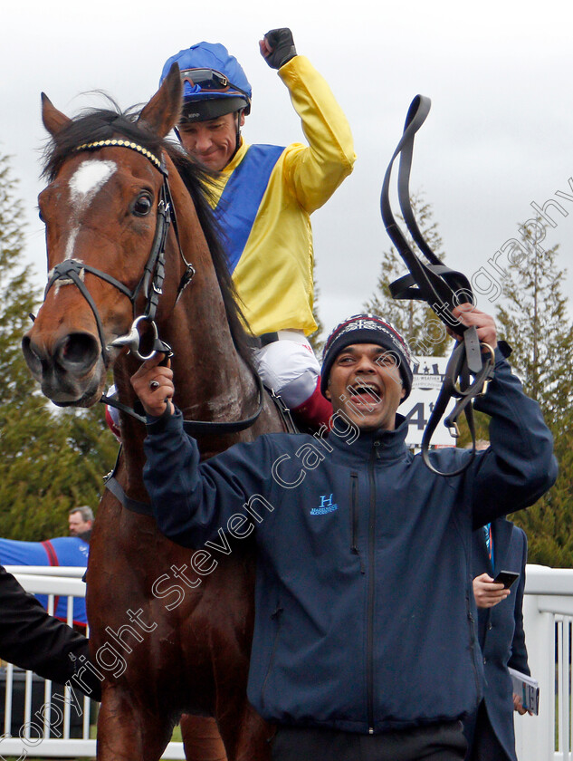 Dubai-Warrior-0011 
 DUBAI WARRIOR (Frankie Dettori) after The Betway Winter Derby 
Lingfield 22 Feb 2020 - Pic Steven Cargill / Racingfotos.com