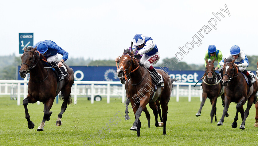 Al-Dabaran-0001 
 AL DABARAN (left, James Doyle) wins The Wooldridge Group Pat Eddery Stakes
Ascot 27 Jul 2019 - Pic Steven Cargill / Racingfotos.com