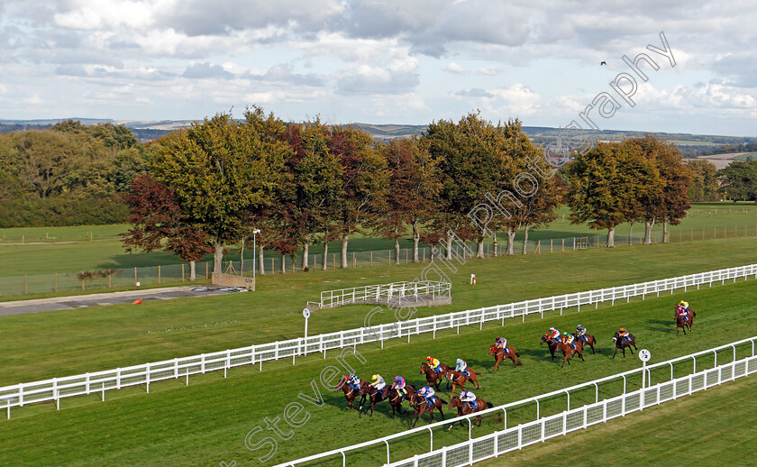 The-King s-Steed-0001 
 THE KING'S STEED (red cap, Kieran Shoemark) wins The Consign With Byerley Stud Handicap Div1
Salisbury 1 Oct 2020 - Pic Steven Cargill / Racingfotos.com