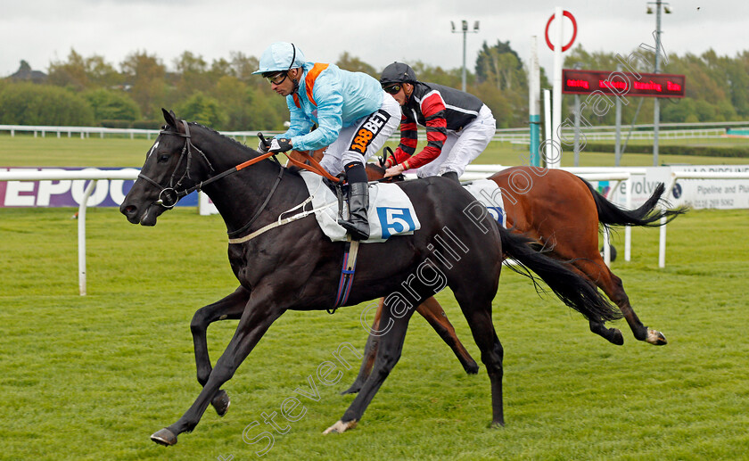 Marie s-Diamond-0002 
 MARIE'S DIAMOND (Silvestre De Sousa) wins The Totescoop6 It's A Rollover Novice Stakes Leicester 28 Apr 2018 - Pic Steven Cargill / Racingfotos.com