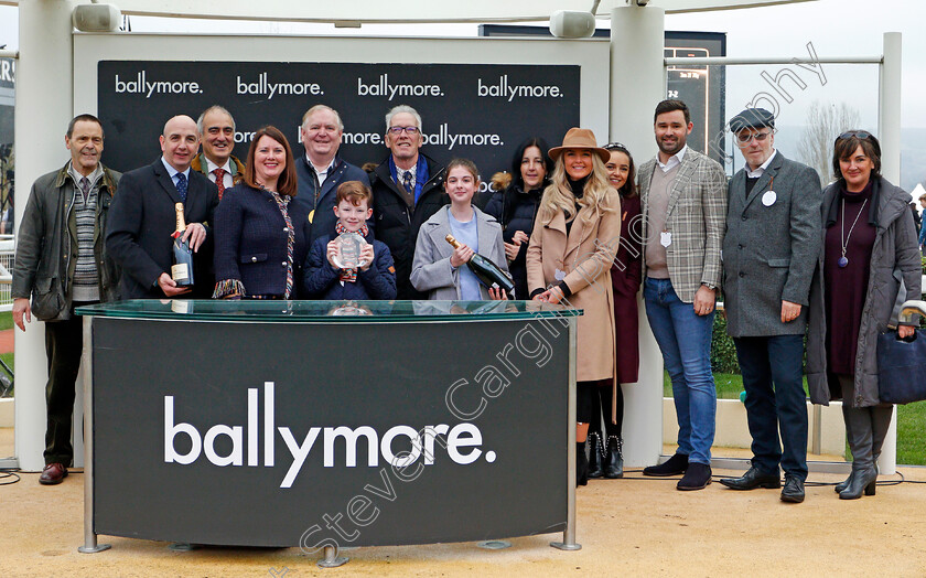 Protektorat-0005 
 Presentation to The Imperial Racing Partnership and Fergal O'Brien for The Ballymore Novices Hurdle won by IMPERIAL ALCAZAR
Cheltenham 1 Jan 2020 - Pic Steven Cargill / Racingfotos.com