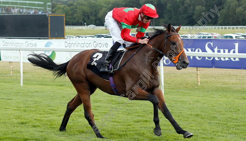 D-Day-0003 
 D DAY (James Doyle) wins The Mildmay Farm And Stud Novice Median Auction Stakes Div2
Newbury 6 Aug 2019 - Pic Steven Cargill / Racingfotos.com