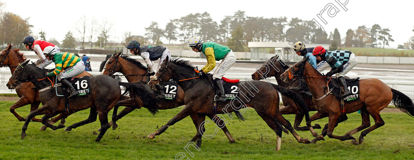 Countister-0005 
 COUNTISTER (left, Nico de Boinville) leads TUDOR CITY (centre) during The Unibet Greatwood Handicap Hurdle
Cheltenham 15 Nov 2020 - Pic Steven Cargill / Racingfotos.com