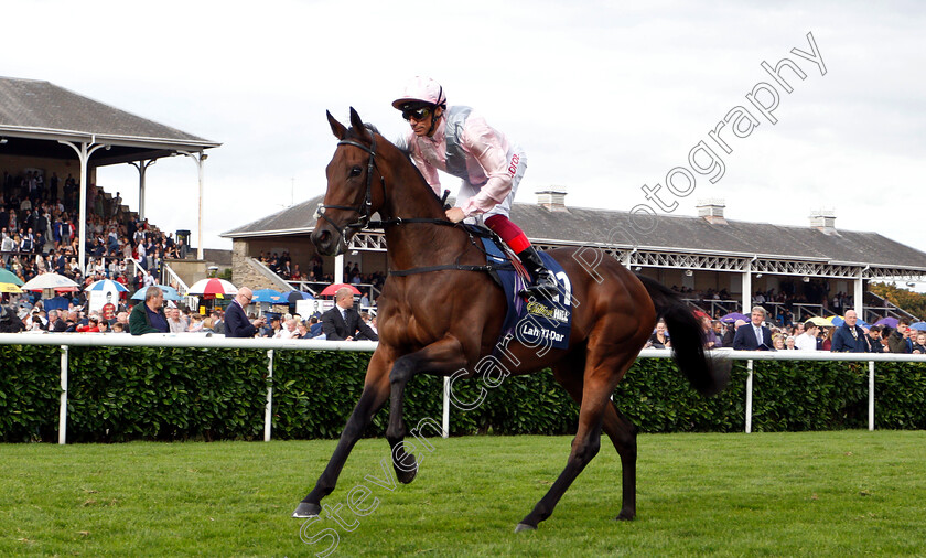 Lah-Ti-Dar-0001 
 LAH TI DAR (Frankie Dettori)
Doncaster 15 Sep 2018 - Pic Steven Cargill / Racingfotos.com