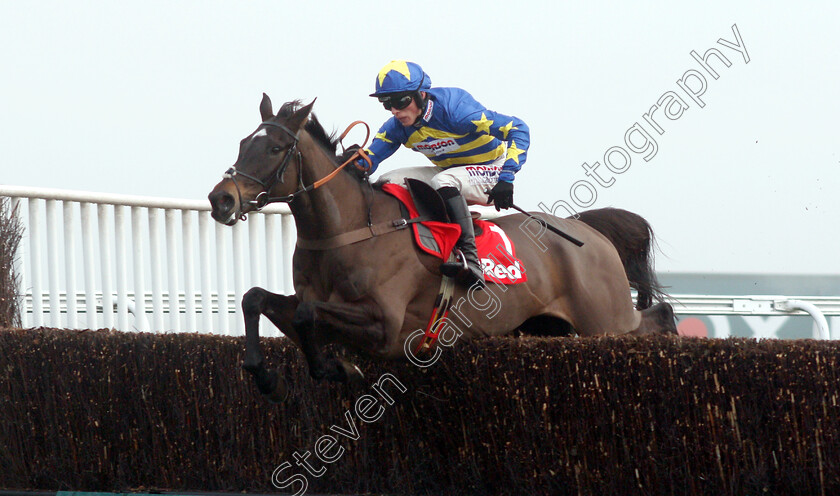 Dynamite-Dollars-0003 
 DYNAMITE DOLLARS (Harry Cobden) wins The 32Red.com Wayward Lad Novices Chase
Kempton 27 Dec 2018 - Pic Steven Cargill / Racingfotos.com