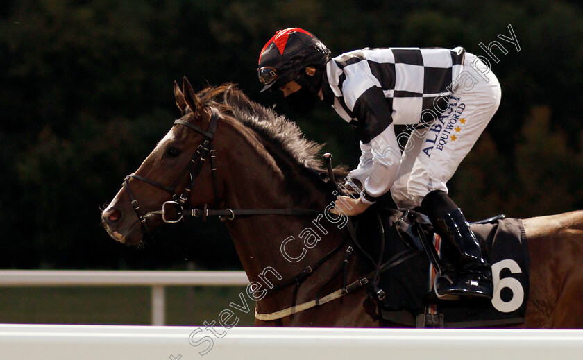 Night-Eagle-0001 
 NIGHT EAGLE (Ryan Moore)
Chelmsford 8 Oct 2020 - Pic Steven Cargill / Racingfotos.com