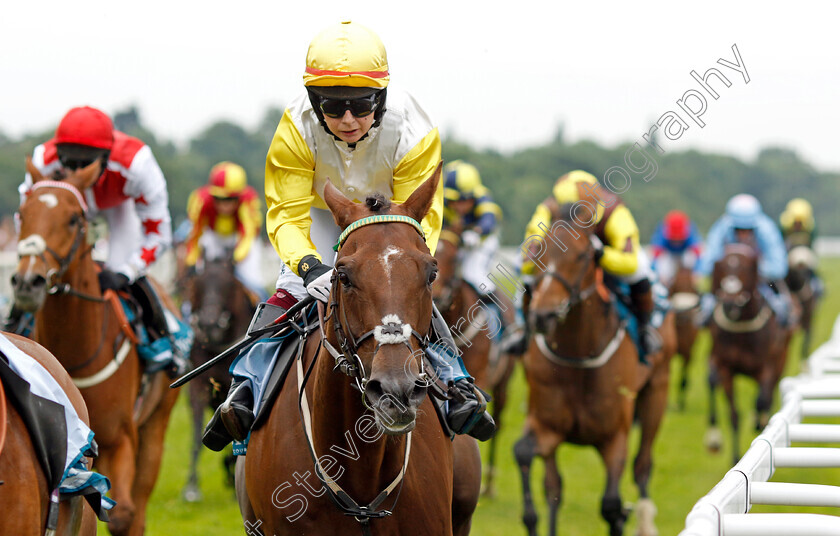 Kihavah-0002 
 KIHAVAH (Josephine Townend) wins The Queen Mother's Cup 
York 17 Jun 2023 - Pic Steven Cargill / Racingfotos.com