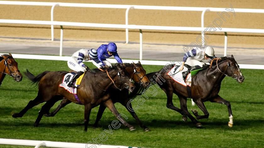 Warren-Point-0004 
 WARREN POINT (centre, Mickael Barzalona) beats SEAN (right) and SOLID STONE (left) in The Dubai Millennium Stakes
Meydan 2 Feb 2024 - Pic Steven Cargill / Racingfotos.com