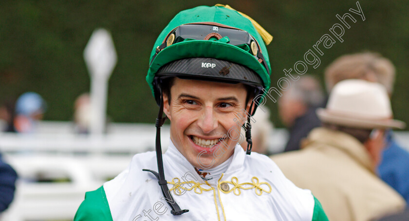 William-Buick-0003 
 William Buick after winning The Anderson Green Nursery on Zebelle
Nottingham 13 Oct 2021 - Pic Steven Cargill / Racingfotos.com