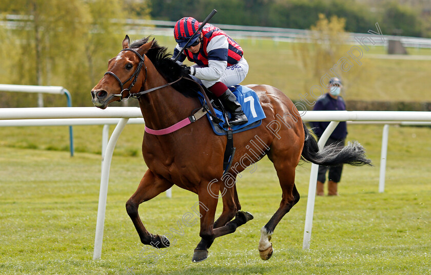 Mr-Zee-0005 
 MR ZEE (Marco Ghiani) wins The Follow Us On Twitter @leicesterraces Handicap Div1
Leicester 24 Apr 2021 - Pic Steven Cargill / Racingfotos.com