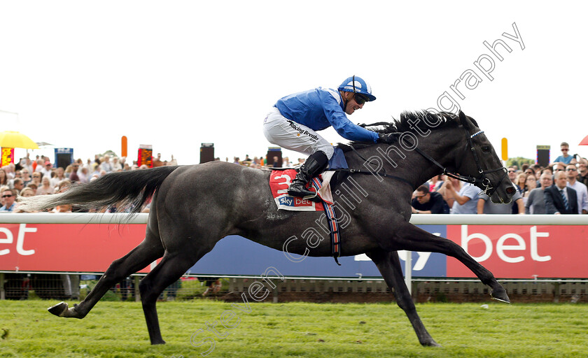 Muntahaa-0005 
 MUNTAHAA (Jim Crowley) wins The Sky Bet Ebor Handicap
York 25 Aug 2018 - Pic Steven Cargill / Racingfotos.com