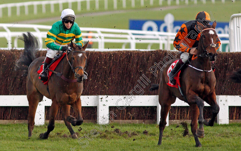 Put-The-Kettle-On-0003 
 PUT THE KETTLE ON (right, Aidan Coleman) with DEFI DU SEUIL (left) in the Shloer Chase
Cheltenham 15 Nov 2020 - Pic Steven Cargill / Racingfotos.com