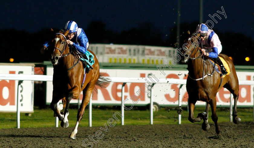 Enbihaar-0002 
 ENBIHAAR (Jim Crowley) wins The 32Red.com Novice Stakes
Kempton 18 Sep 2018 - Pic Steven Cargill / Racingfotos.com