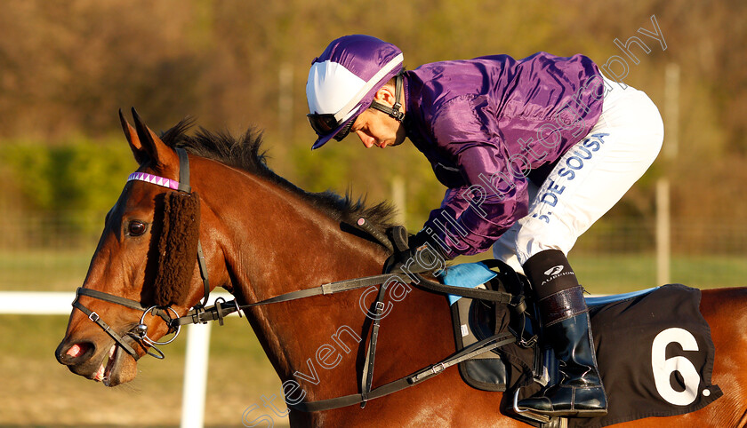 Mr-Professor 
 MR PROFESSOR (Silvestre De Sousa)
Chelmsford 31 Mar 2022 - Pic Steven Cargill / Racingfotos.com