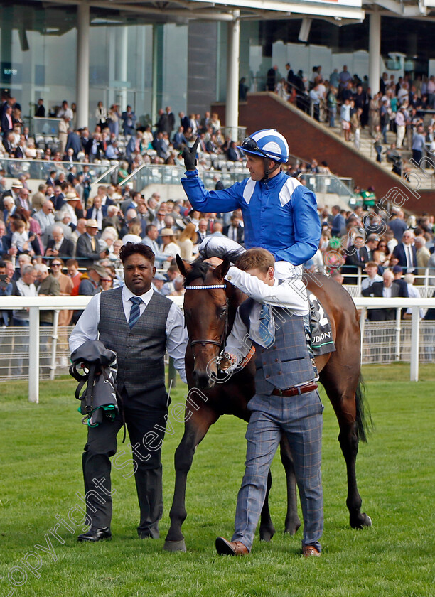 Baaeed-0013 
 BAAEED (Jim Crowley) winner of The Juddmonte International Stakes
York 17 Aug 2022 - Pic Steven Cargill / Racingfotos.com