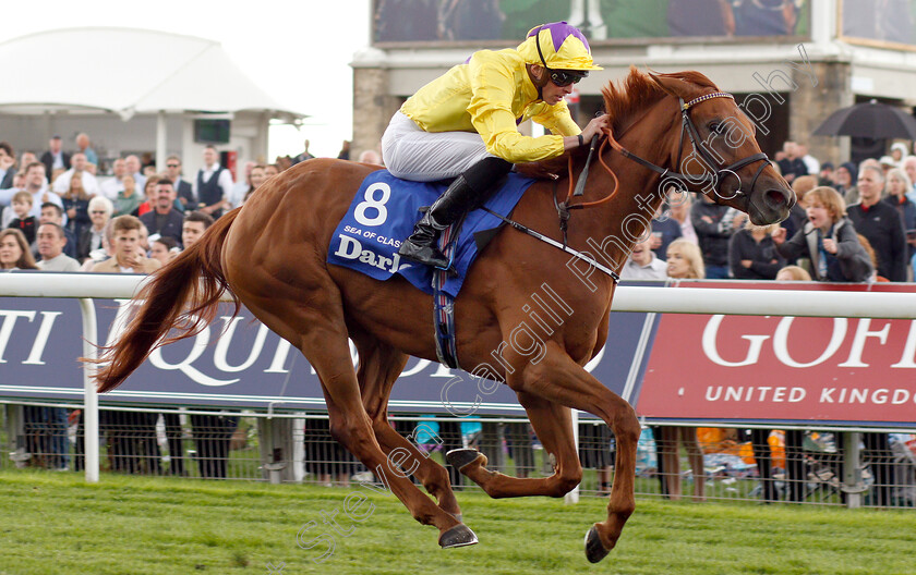 Sea-Of-Class-0008 
 SEA OF CLASS (James Doyle) wins The Darley Yorkshire Oaks
York 23 Aug 2018 - Pic Steven Cargill / Racingfotos.com