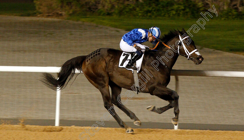 Muntazah-0002 
 MUNTAZAH (Jim Crowley) wins The Firebreak Stakes
Meydan 14 Feb 2019 - Pic Steven Cargill / Racingfotos.com