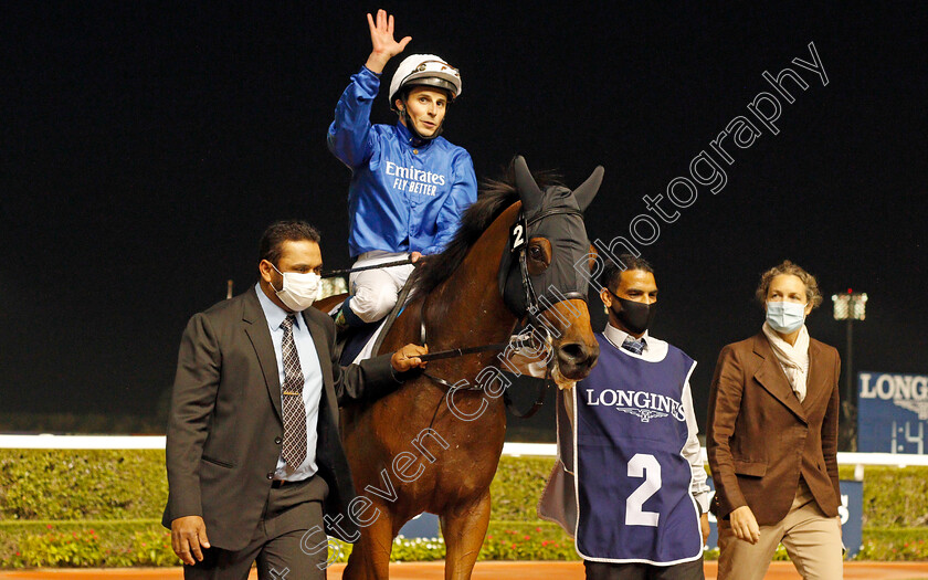 Creative-Flair-0009 
 CREATIVE FLAIR (William Buick) winner of The Balanchine Stakes
Meydan, 4 Feb 2022 - Pic Steven Cargill / Racingfotos.com