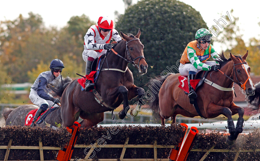 Jumping-Jack-and-Charlie-Chaplin-0001 
 JUMPING JACK (left, David Noonan) jumps with CHARLIE CHAPLIN (right) Kempton 22 Oct 2017 - Pic Steven Cargill / Racingfotos.com