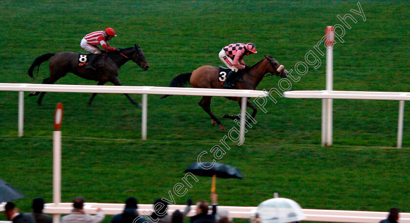 Sensulano-0002 
 SENSULANO (Barry Geraghty) wins The OLBG.com Mares Handicap Hurdle
Cheltenham 15 Dec 2018 - Pic Steven Cargill / Racingfotos.com